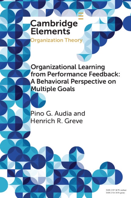 Organizational Learning From Performance Feedback: A Behavioral Perspective On Multiple Goals: A Multiple Goals Perspective