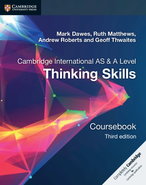 Couverture_Cambridge International As/a Level  Thinking Skills Coursebook
