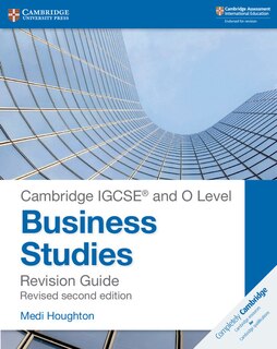 Front cover_Cambridge Igcse ® And O Level Business Studies Second Edition Revision Guide