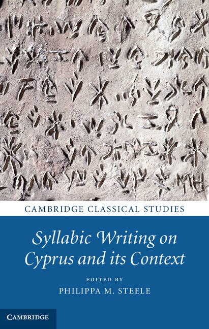 Couverture_Syllabic Writing On Cyprus And Its Context