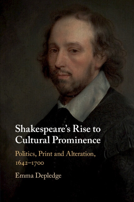 Front cover_Shakespeare's Rise to Cultural Prominence