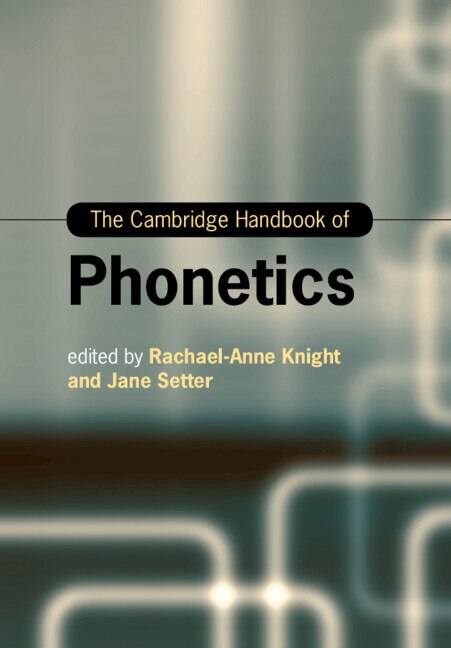 Front cover_The Cambridge Handbook of Phonetics