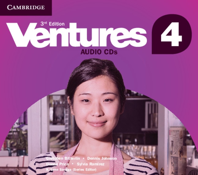 Front cover_Ventures Level 4 Class Audio Cds