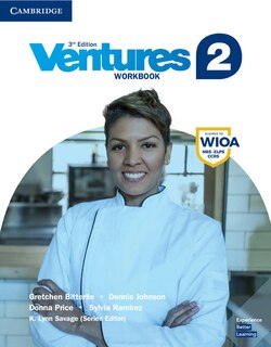 Front cover_Ventures Level 2 Workbook