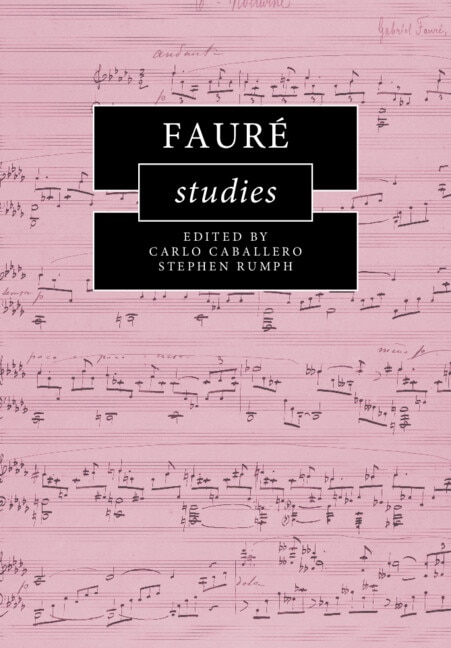 Front cover_Fauré Studies