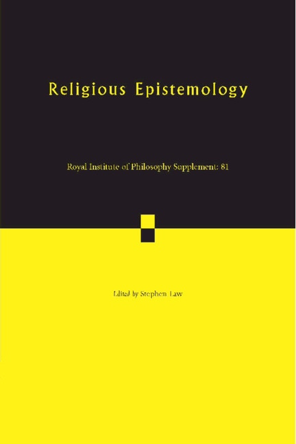 Couverture_Religious Epistemology