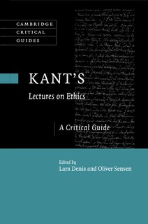 Front cover_Kant's Lectures On Ethics