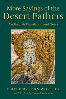 Front cover_More Sayings of the Desert Fathers