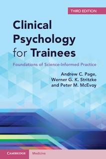 Front cover_Clinical Psychology For Trainees