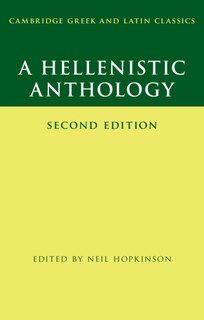 Front cover_A Hellenistic Anthology