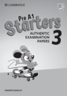 Couverture_Pre A1 Starters 3 Answer Booklet