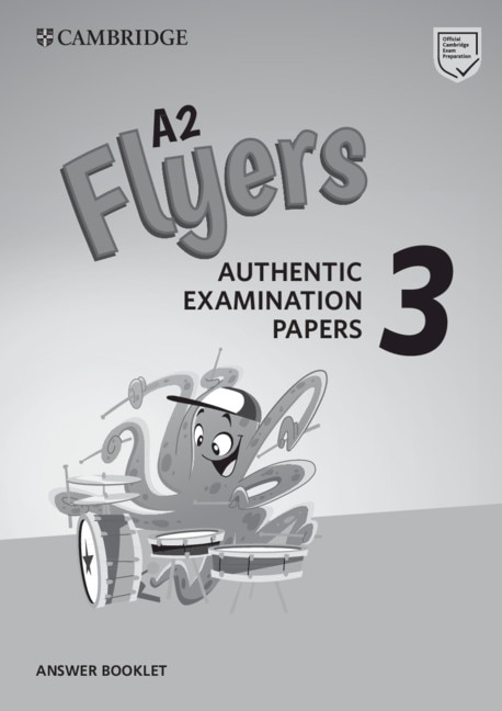 Front cover_A2 Flyers 3 Answer Booklet