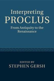 Front cover_Interpreting Proclus