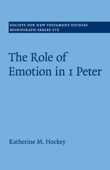 Couverture_The Role Of Emotion In 1 Peter