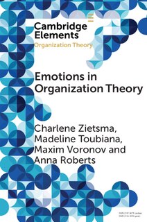 Couverture_Emotions In Organization Theory