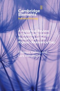 Couverture_A Historical Review of Swedish Strategy Research and the Rigor-Relevance Gap