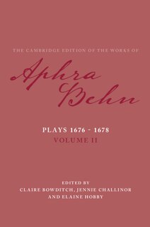 Front cover_Plays 1676–1678: Volume 2, Plays 1676–1678