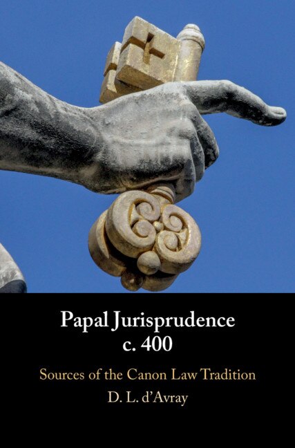 Front cover_Papal Jurisprudence C. 400