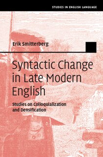 Couverture_Syntactic Change In Late Modern English