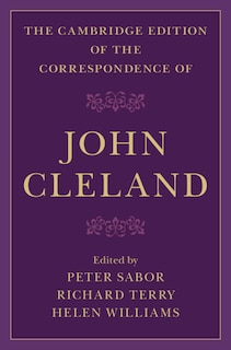 Couverture_The Cambridge Edition of the Correspondence of John Cleland