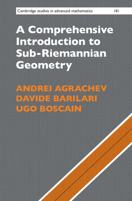 Couverture_A Comprehensive Introduction To Sub-riemannian Geometry