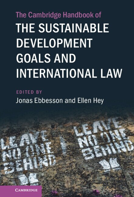 Front cover_The Cambridge Handbook of the Sustainable Development Goals and International Law