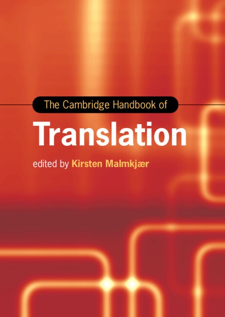 Front cover_The Cambridge Handbook Of Translation