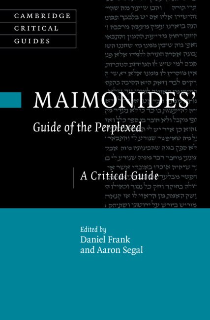 Front cover_Maimonides' Guide Of The Perplexed