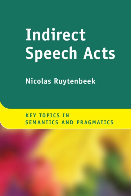 Couverture_Indirect Speech Acts