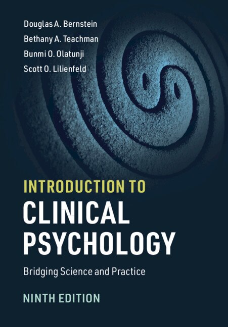 Couverture_Introduction To Clinical Psychology
