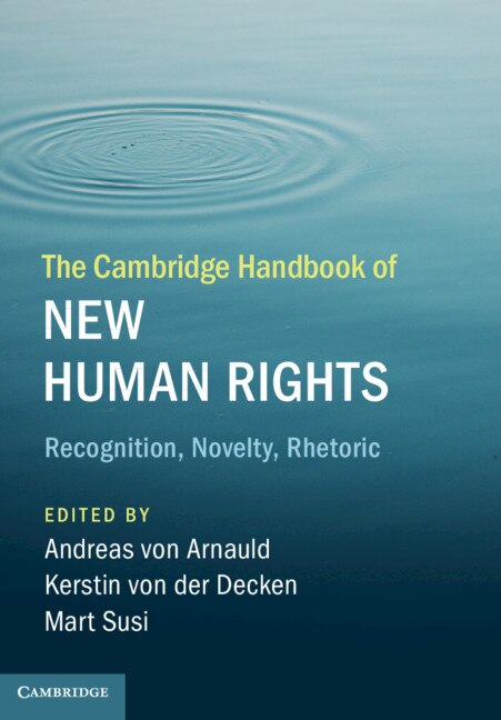 Front cover_The Cambridge Handbook Of New Human Rights