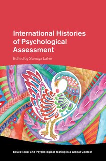 Front cover_International Histories Of Psychological Assessment