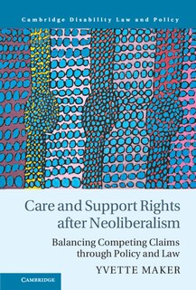 Front cover_Care And Support Rights After Neoliberalism