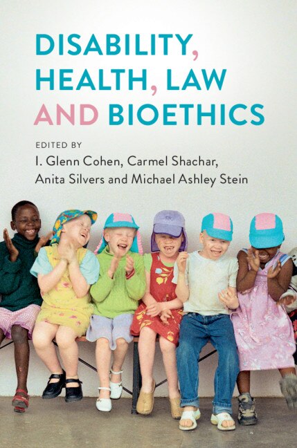 Front cover_Disability, Health, Law, And Bioethics