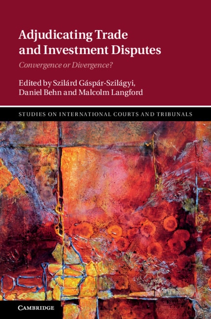 Couverture_Adjudicating Trade And Investment Disputes
