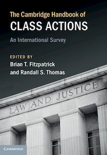 Front cover_The Cambridge Handbook Of Class Actions