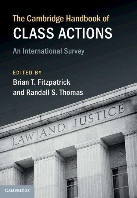 Front cover_The Cambridge Handbook Of Class Actions
