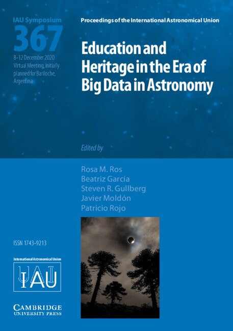 Couverture_Education and Heritage in the Era of Big Data in Astronomy (IAU S367)