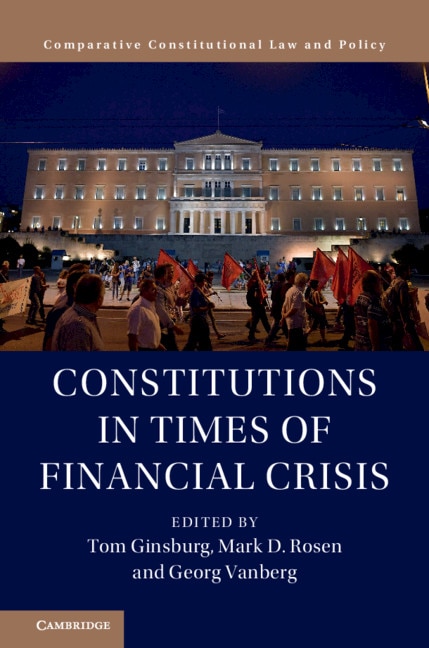 Front cover_Constitutions In Times Of Financial Crisis