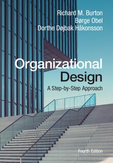Front cover_Organizational Design