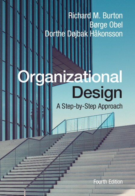Front cover_Organizational Design