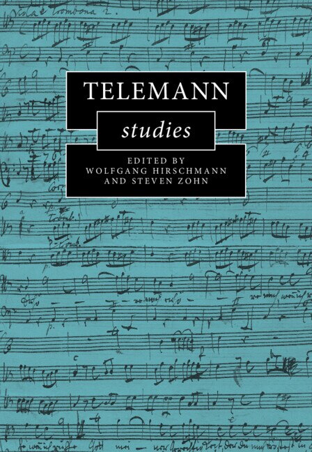 Couverture_Telemann Studies
