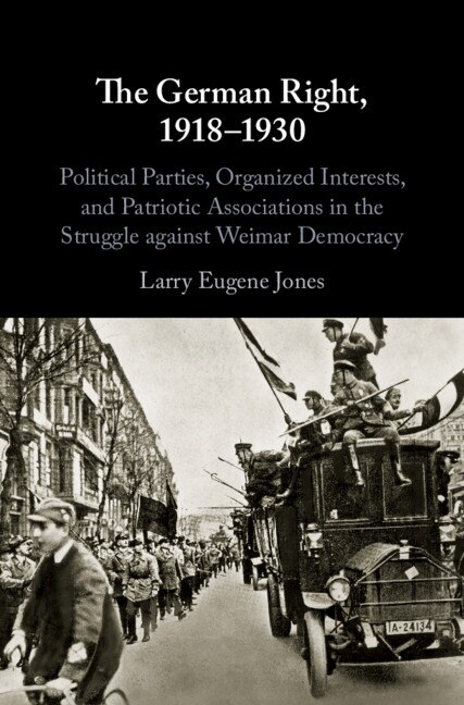 Front cover_The German Right, 1918–1930