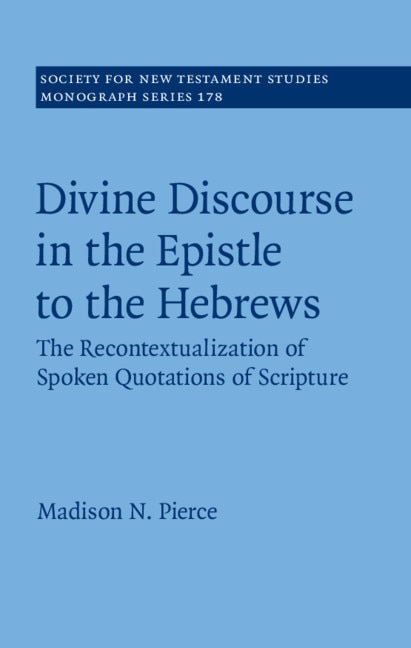 Front cover_Divine Discourse In The Epistle To The Hebrews