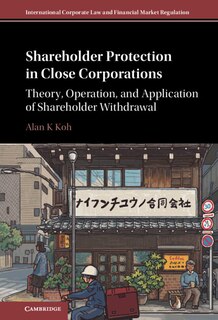 Couverture_Shareholder Protection in Close Corporations