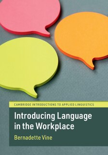 Couverture_Introducing Language In The Workplace