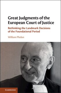 Front cover_Great Judgments Of The European Court Of Justice