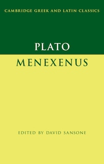Front cover_Plato: Menexenus