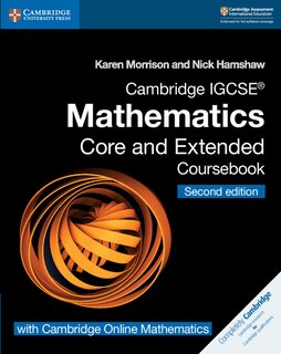 Front cover_Cambridge Igcse® Mathematics Coursebook Core And Extended Second Edition With Cambridge Online Mathematics (2 Years)