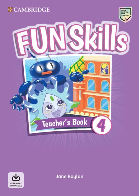 Front cover_Fun Skills Level 4 Teacher's Book With Audio Download